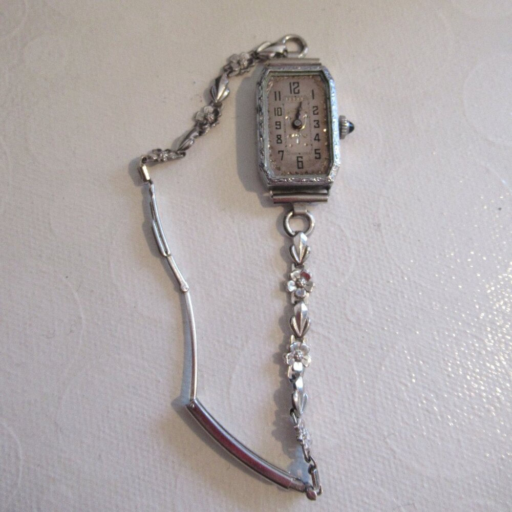 Antique, Art Deco Ladies Cocktail Watch, 1/20 12 K GF, Gemex Band, Swiss